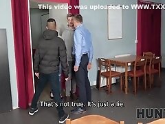 Steve Q And Kristy Waterfall In Dine And Dash Cuck