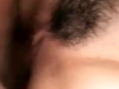 Pretty Japanese Mature's Cunt Creampied